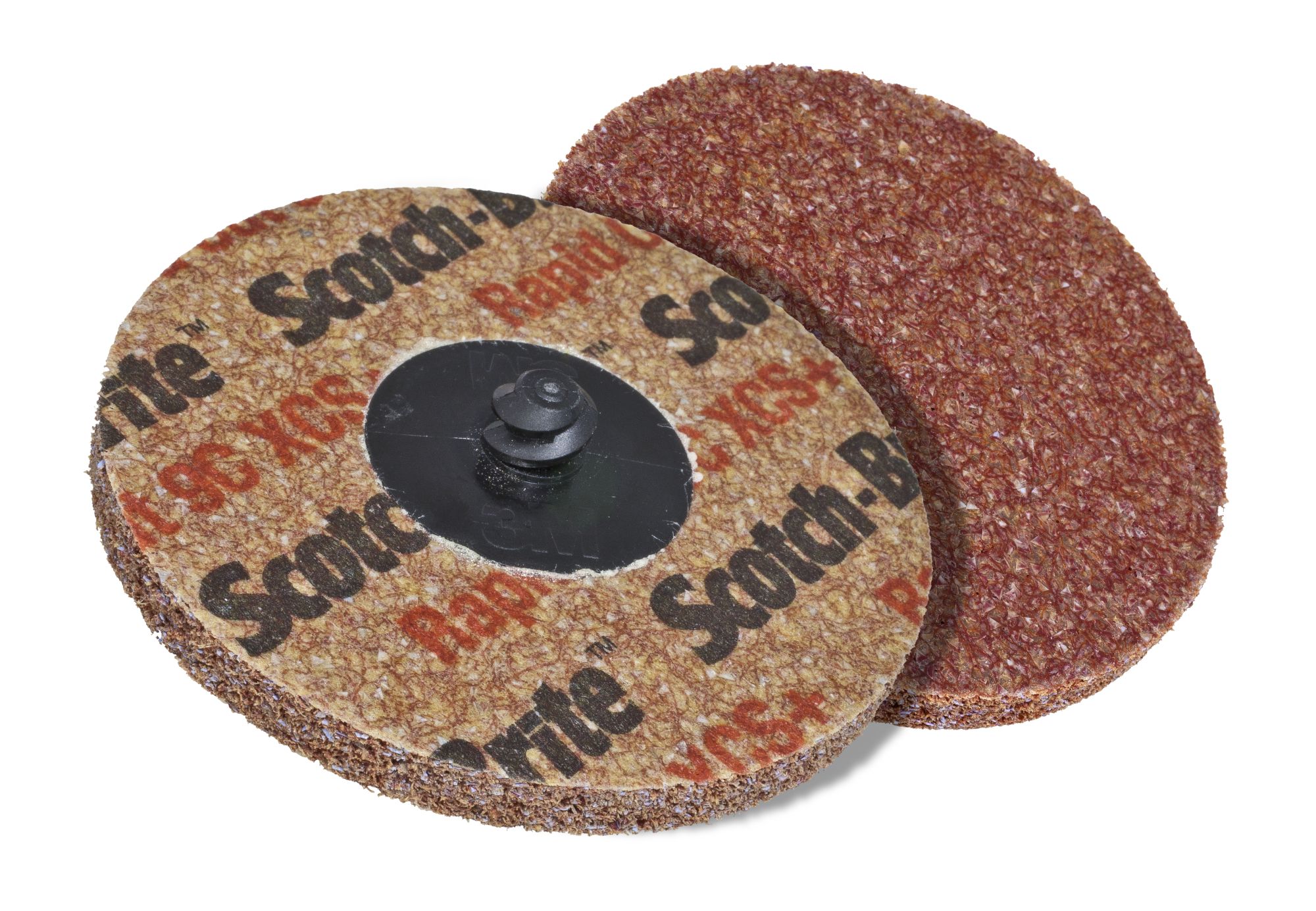 3M™ Scotch-Brite™ Roloc™ Rapid Cut Disco Unitized RC-UR, 76mm, Sin agujeros, 9C XCS+