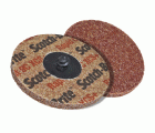 3M™ Scotch-Brite™ Roloc™ Rapid Cut Disco Unitized RC-UR, 76mm, Sin agujeros, 9C XCS+