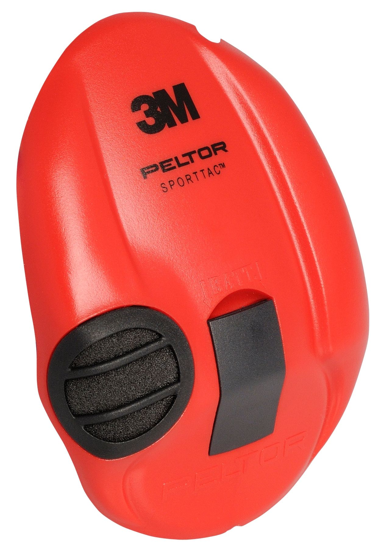 3M™ PELTOR™ SportTac Orejeras, 26 dB, cazoletas rojas/negras, diadema flexible, MT16H210F-478-RD