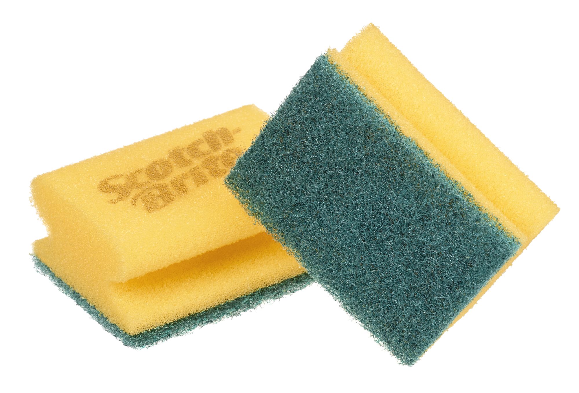 Scotch-Brite™ Salvauñas 374, Amarillo/Verde, 70 mm x 150 mm, 10/Pack