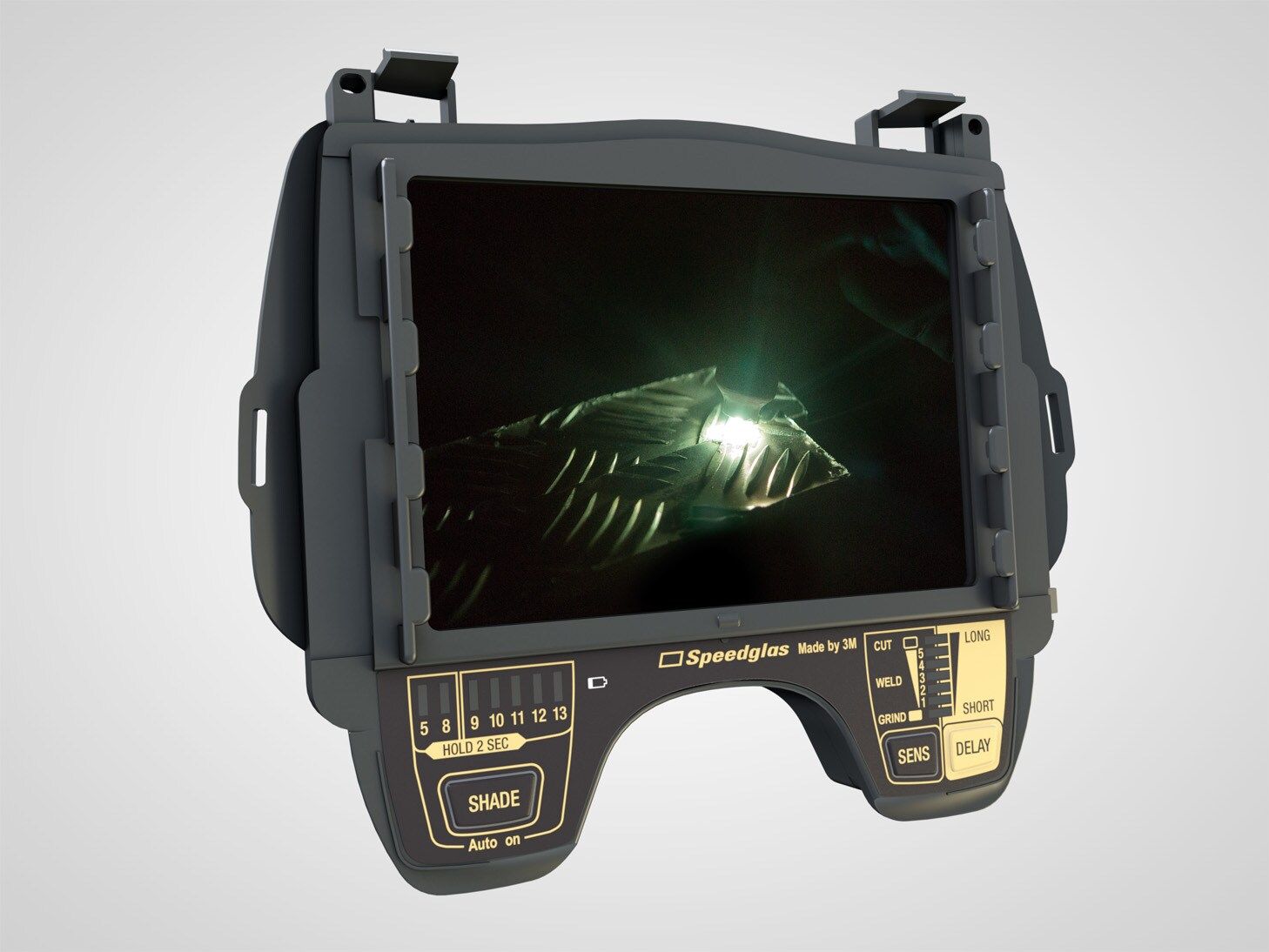 Equipo de respiración motorizado 3M™ Adflo™ con pantalla de soldadura 3M™ Speedglas™ 9100-Air, con filtro de soldadura 9100XXi, 567726