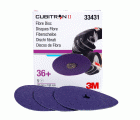 3M™ Cubitron™ II Disco de fibra abrasivo 786C, 180 mm x 22 mm, con ranuras, 36+, 33431