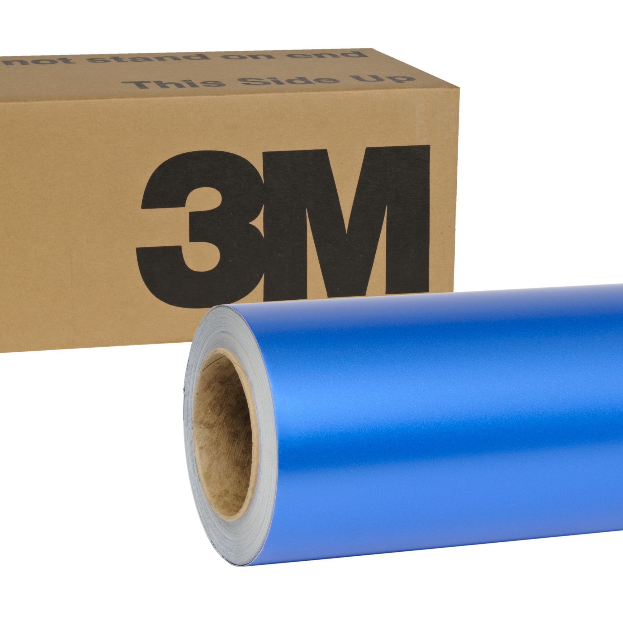 3M™ Wrap Film 2080-S347, Satin Perfect Blue, 1524 mm x 22.86 m, 60 in x 25 yd