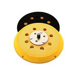 PLATO VELCRO CON CON ESPARRAGO 5/16 UNF. + M8 150mm Multiperforado