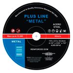 DISCO CORTE PLUS LINE METAL DISAFLEX