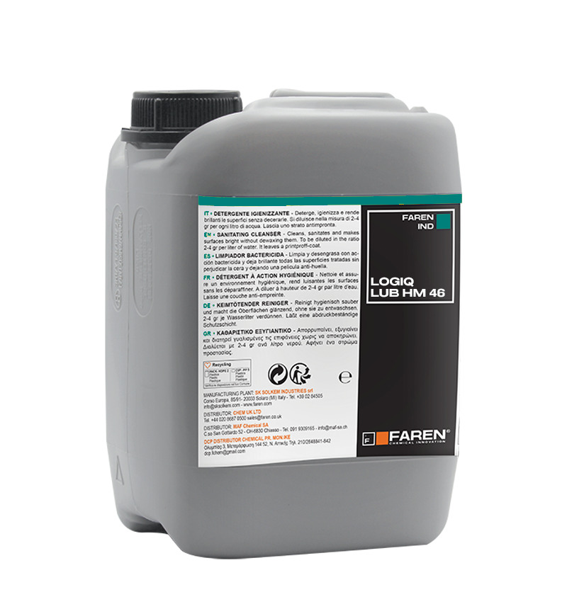 LUBRICANTES HIDRÁULICOS ESPECÍFICOS PARA HM - LOGIQ LUB HM 46