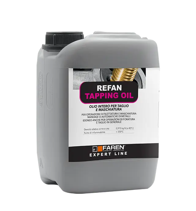 ACEITE PURO PARA CORTE Y ROSCADO REFAN TAPPING OIL 5 LITROS