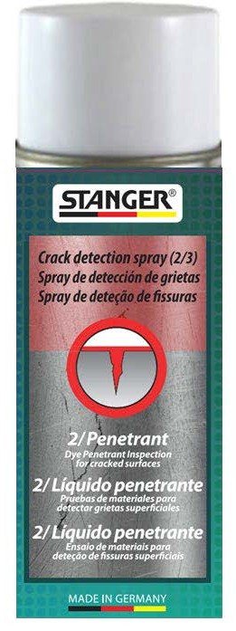 PENETRANTE LIMPIABLE C/CLEANER AGUA - CRACK DETECTION PENETRANT SPRAY
