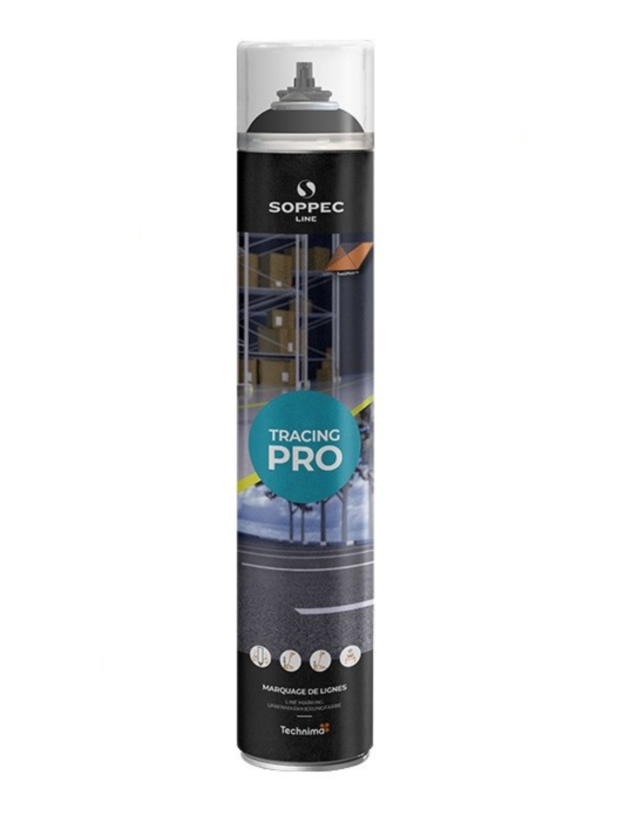 MARCADOR SOPPEC - TRACING PRO NEGRO 750 ML