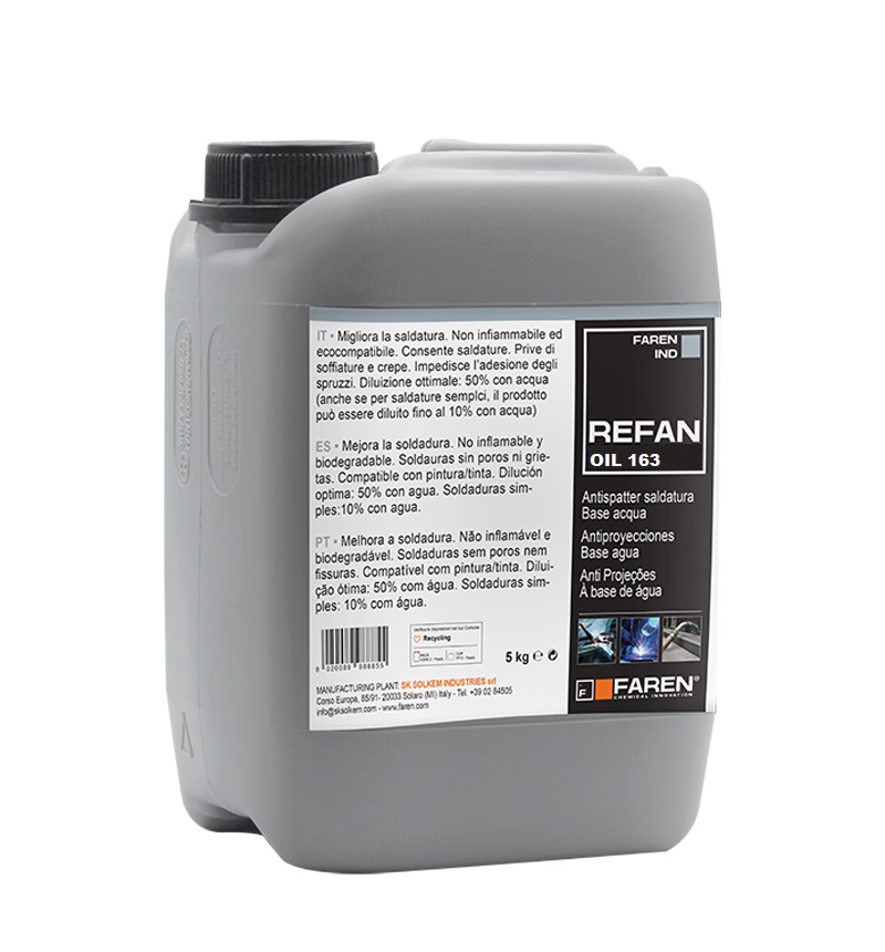 ACEITE PURO DE CORTE Y ROSCADO - REFAN OIL 163