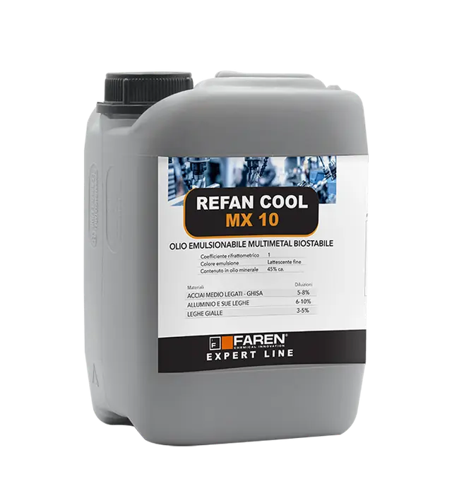 ACEITE EMULSIONBLE BIOESTABLE - REFAN COOL MX 10