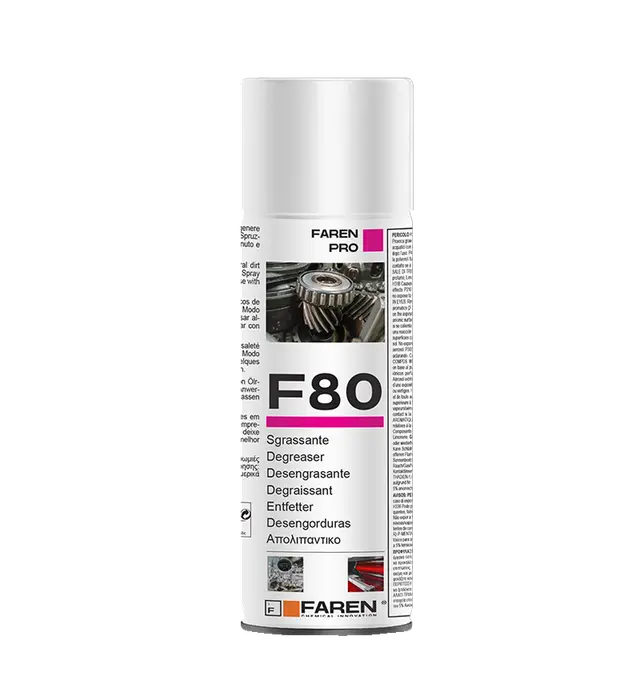 DESENGRASANTE ENÉRGICO - F80 SPRAY