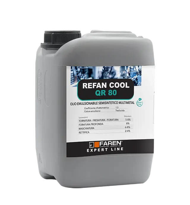 ACEITE EMULSIONABLE SEMISINTÉTICO - REFAN COOL QR 80