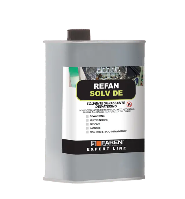 SOLVENTE DESENGRASANTE CON PROPIEDAD ANTIHUMEDAD - REFAN SOLV DE