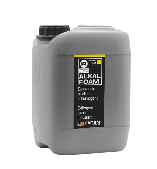 LIMPIADOR ALCALINO ESPUMANTE CONCENTRADO NSF A8 - ALKAL FOAM