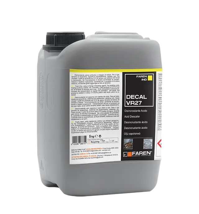 DESINCRUSTANTE ÁCIDO CAMBIO DE COLOR - DECAL VR27