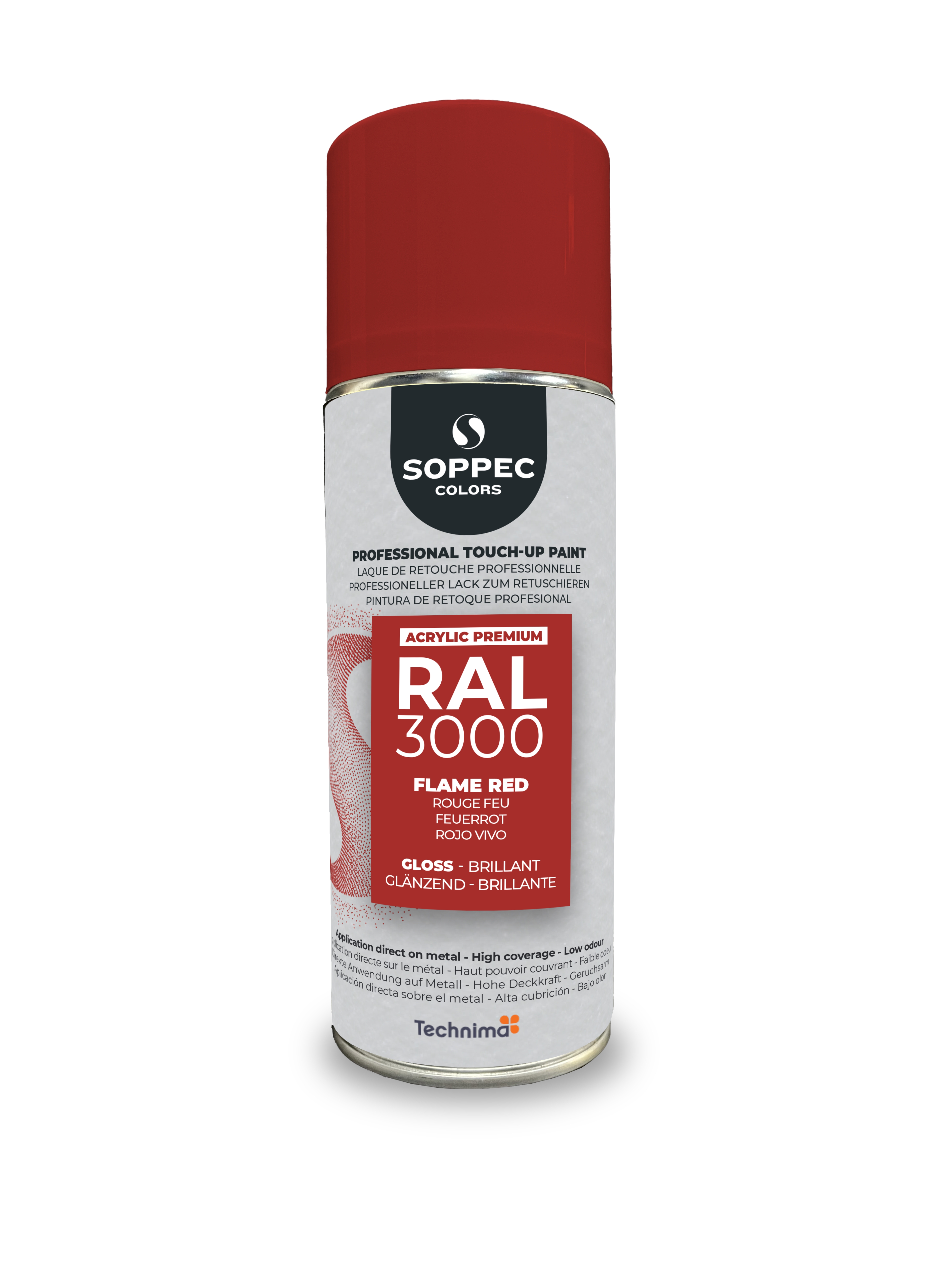 PINTURA SPRAY PROFESIONAL SOPPEC RAL PREMIUM 3000 BRILLANTE