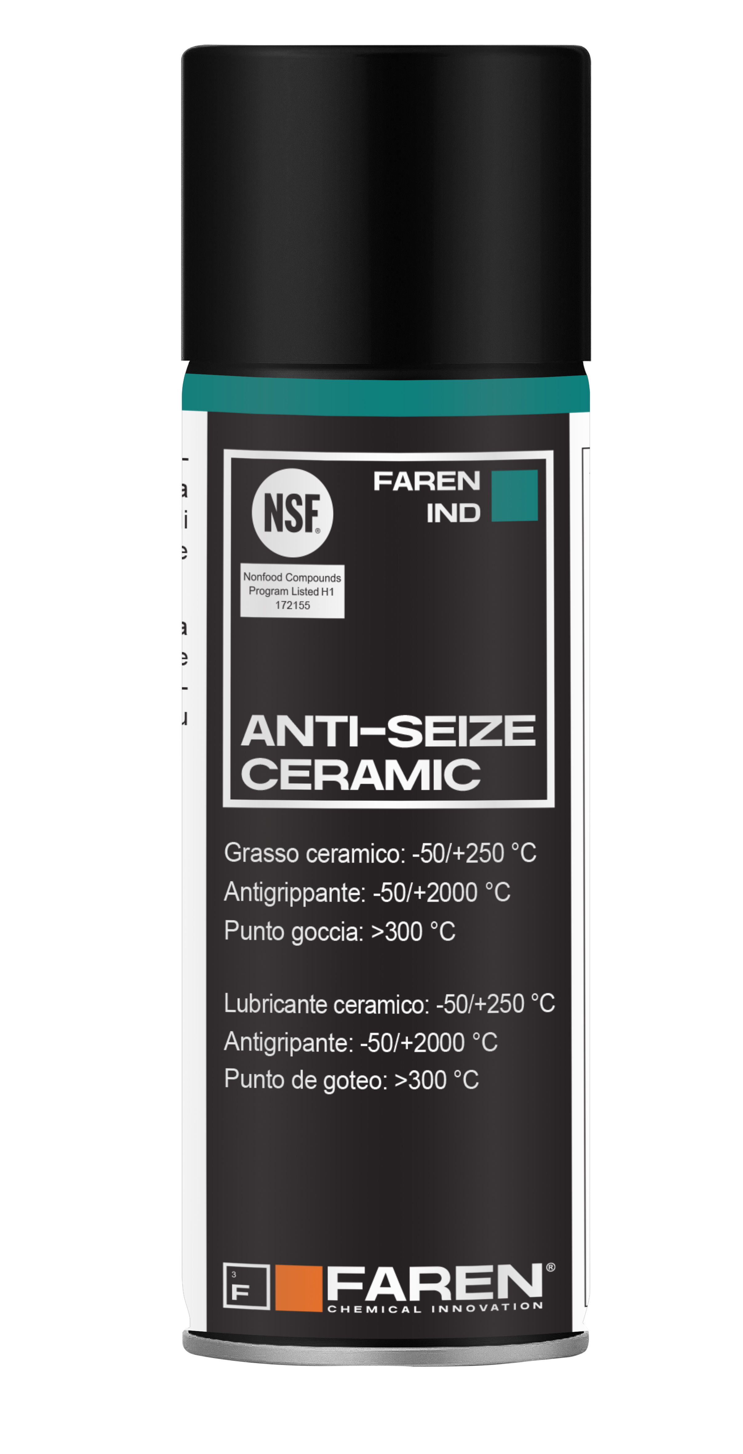PASTA ANTIGRIPANTE DE CERÁMICA NSF H1 - ANTI SEIZE CERAMIC SPRAY