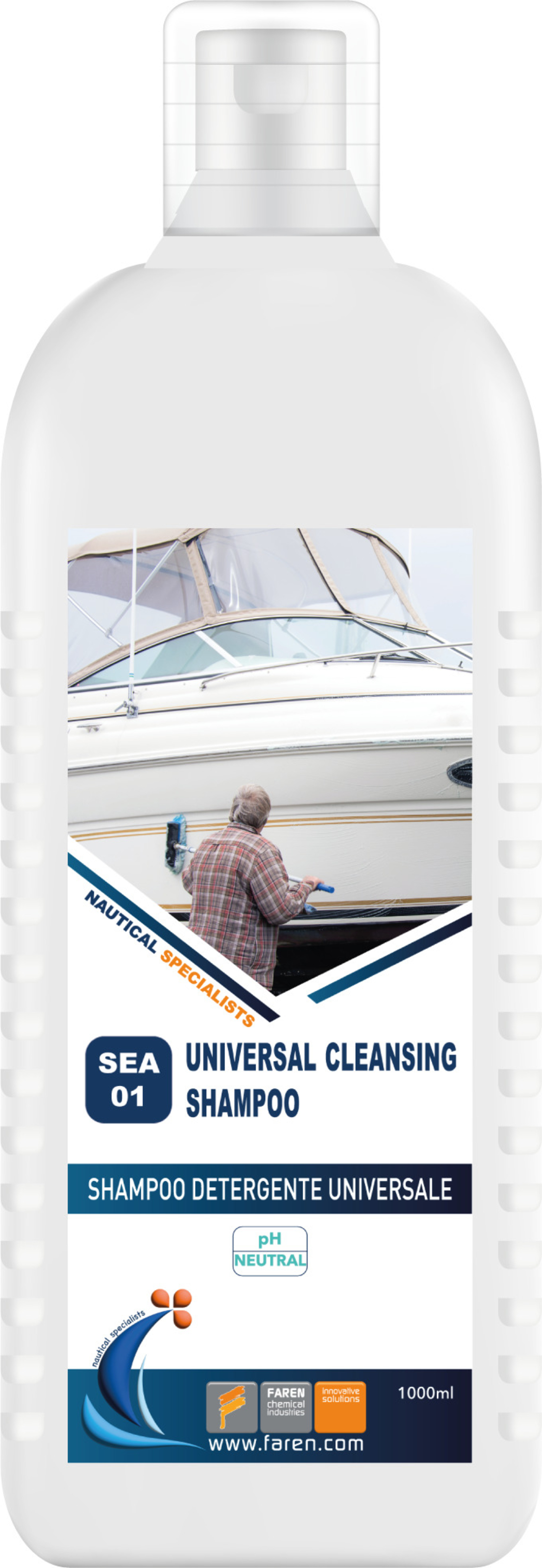 CHAMPÚ LIMPIADOR UNIVERSAL ESPECIAL NÁUTICA - SEA01