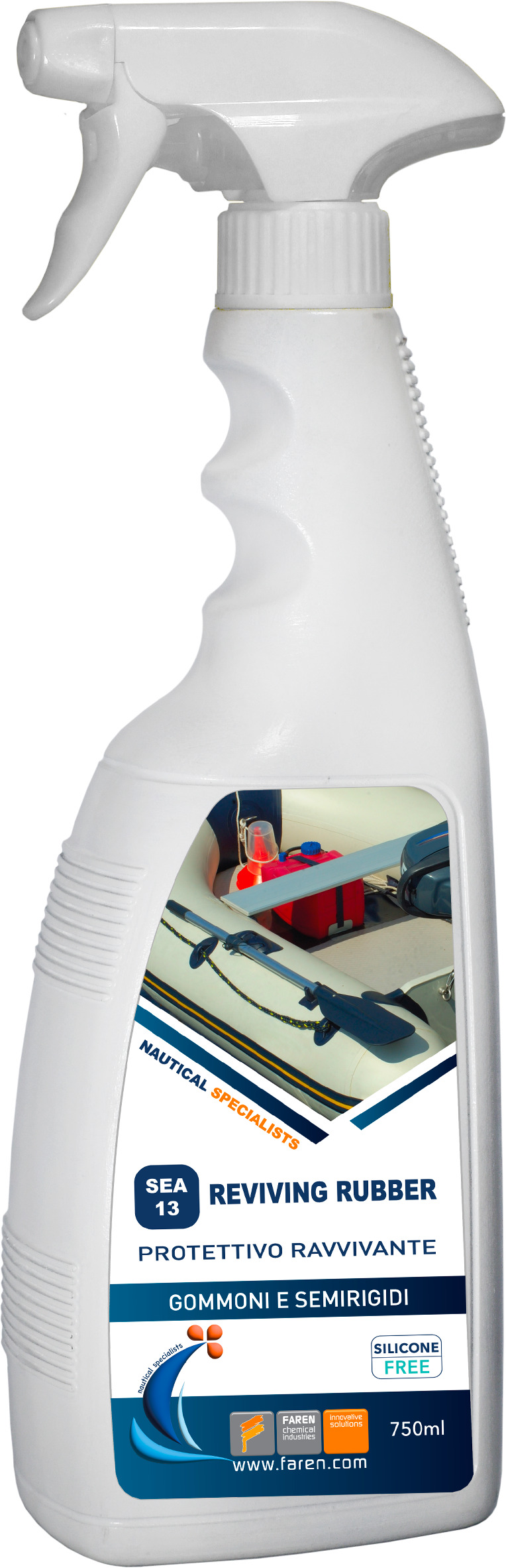 PROTECTOR REAVIVANTE PARA ZODIACS RÍGIDAS Y SEMIRRÍGIDAS - SEA13