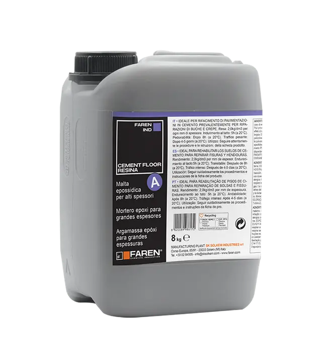 MORTERO EPOXI GRUESO/REPARADOR GRIETAS - CEMENT FLOOR