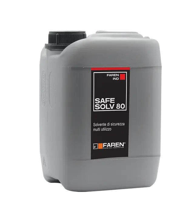 DISOLVENTE LIMPIADOR  SILICONAS, PINTURAS Y ADHESIVOS - SAFE SOLV 80