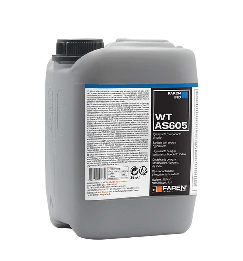 TRATAMIENTO ESTABILIZADOR DEL AGUA SANITARIA - WT AS605