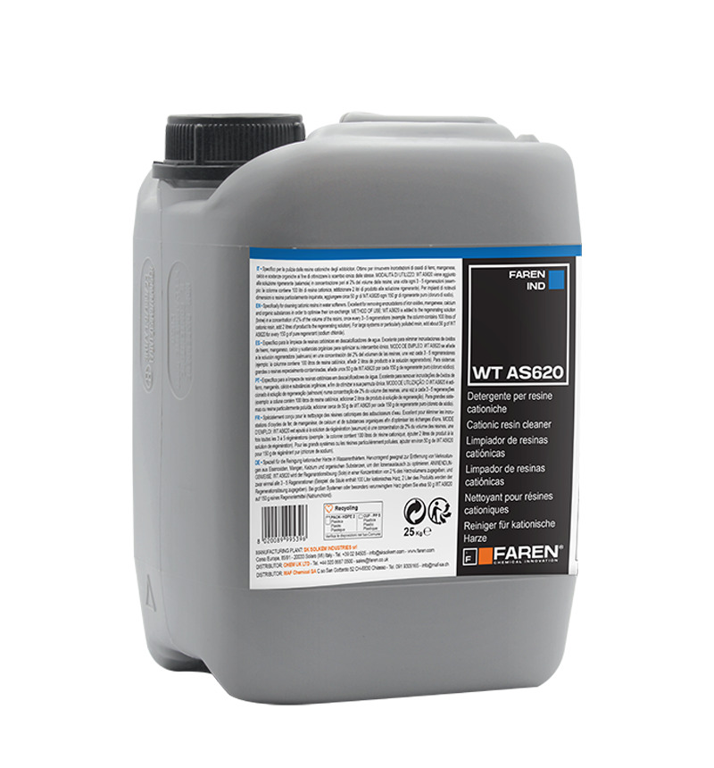 DETERGENTE PARA RESINAS CATIÓNICAS - WT AS620