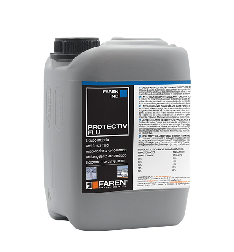 ANTICONGELANTE PARA PANELES Y CIRCUITOS SOLARES - PROTECTIV FLU