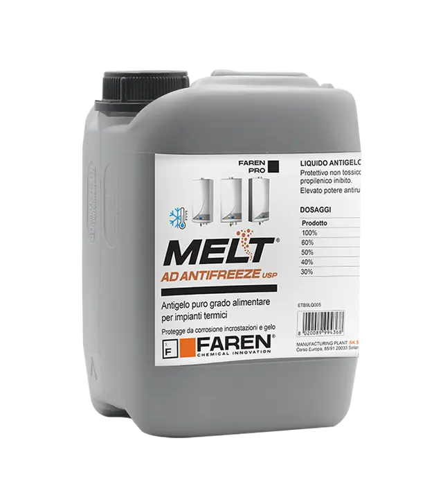 LIQUIDO ANTICONGENLANTE PARA CIRCUITOS HIDRAÚLICOS MELT AD ANTIFREEZE JSP 5 LITROS