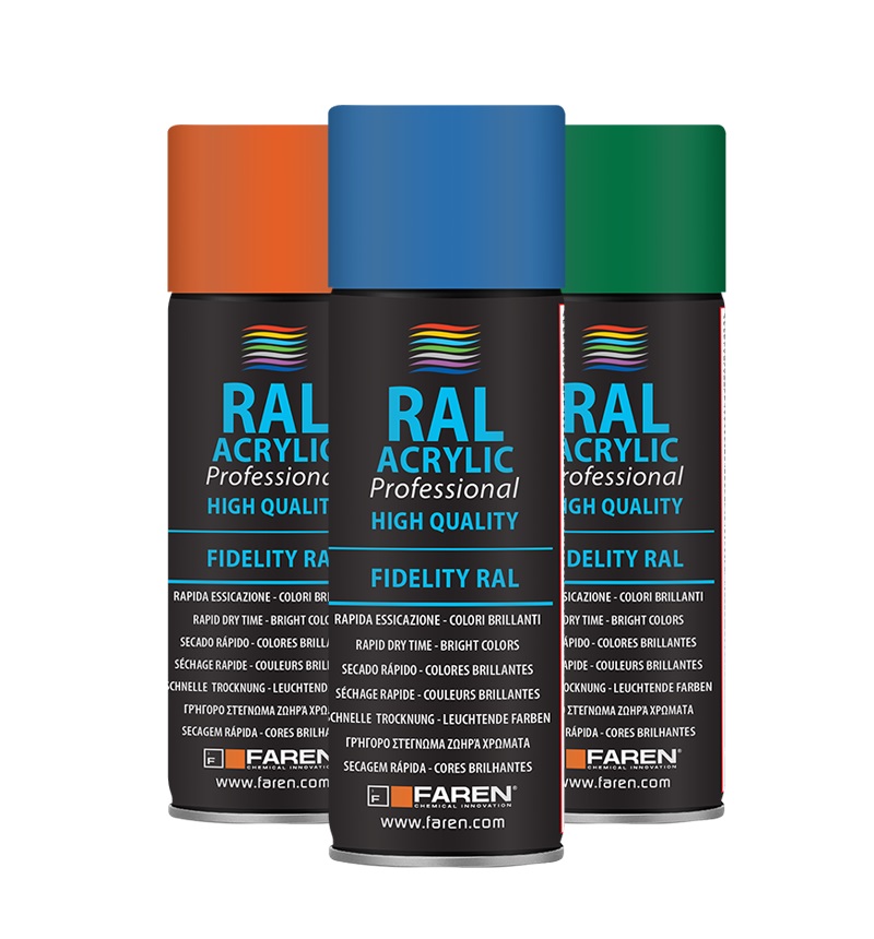 ESMALTE ACRÍLICO SPRAY PROFESIONAL RAL