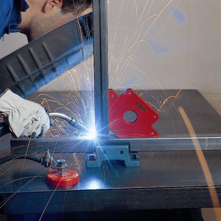 Masa magnética para soldadura