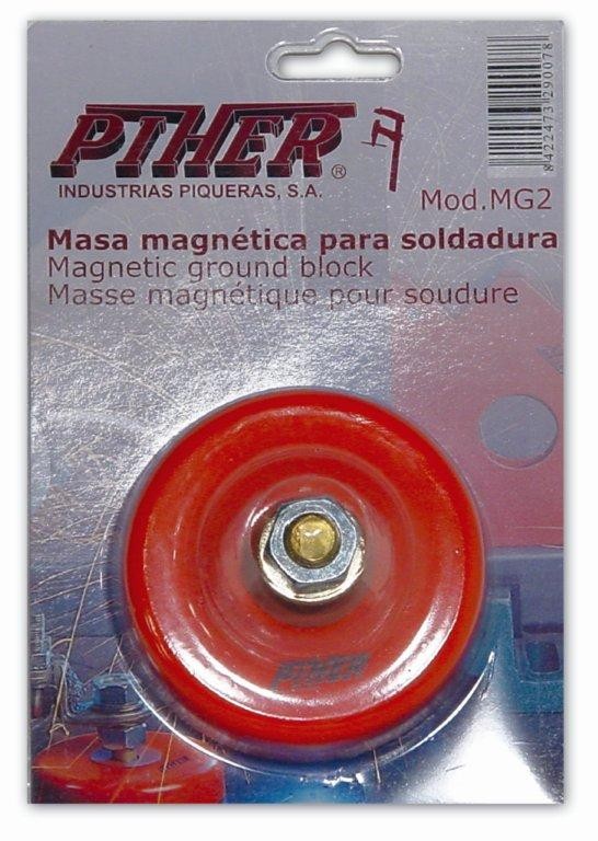 Masa magnética para soldadura