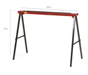 Caballete plegable 150 kg.