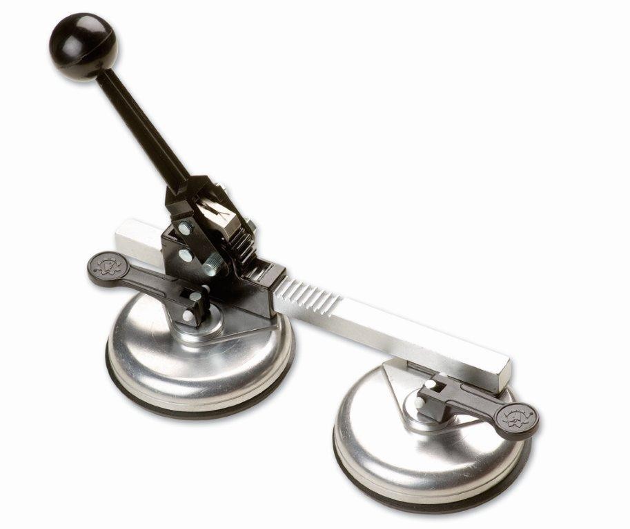 Ventosa doble con carraca