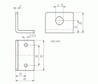 Soporte grapa rápida axial
