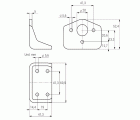 Soporte grapa rápida axial