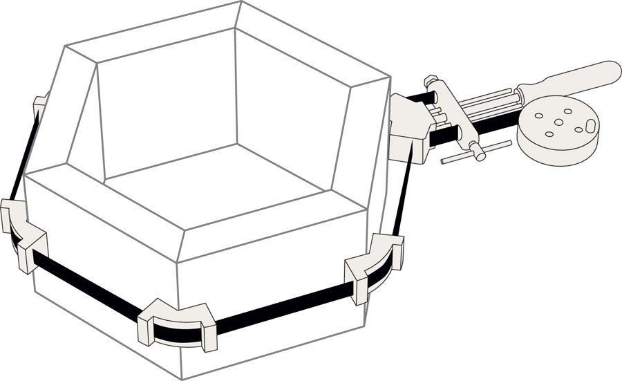 Prensa de Fleje Hexagonal