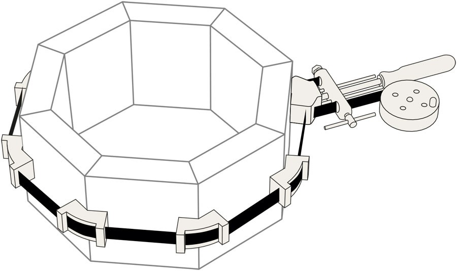 Prensa de Fleje Octogonal
