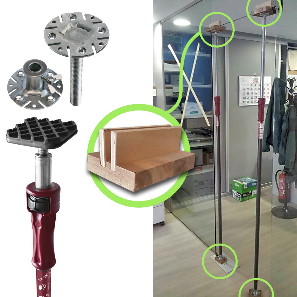 Juego de Zapatas Fijas