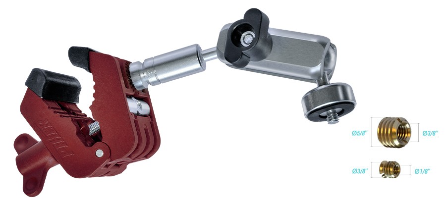 PINZA SOPORTE UNIVERSAL MULTIUSOS