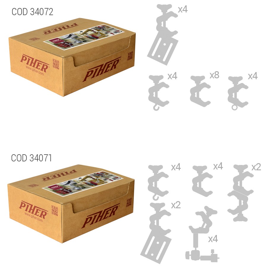 Caja Expositora de Multiclamps