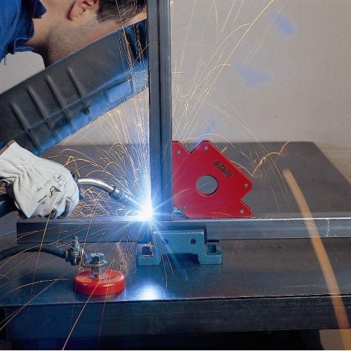 Masa magnética para soldadura