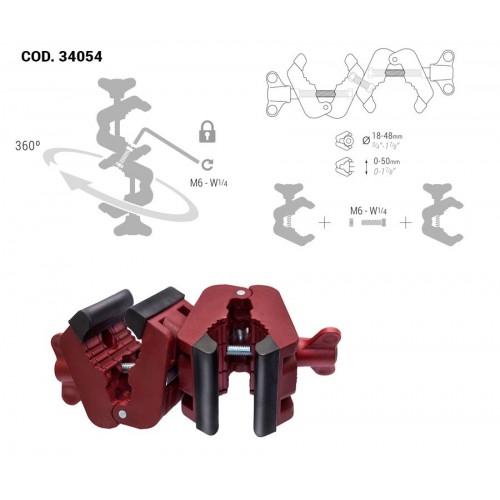 PINZA MULTICLAMP DOBLE