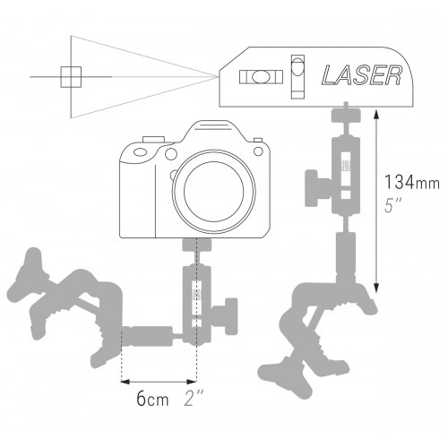 PINZA SOPORTE UNIVERSAL MULTIUSOS