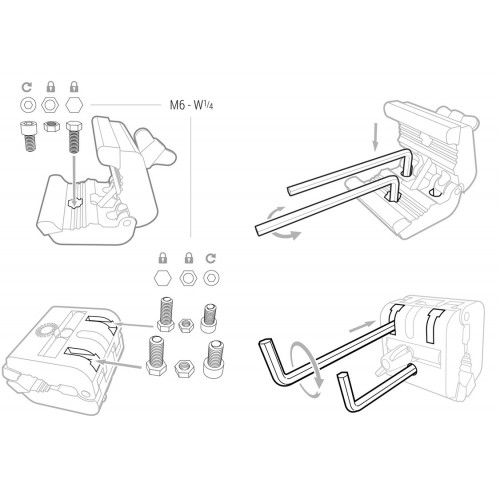 PINZA SOPORTE UNIVERSAL MULTIUSOS