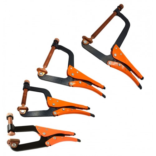 Pinza de husillo para soldadura