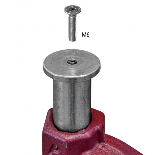 Cabezal móvil tornillo apriete Maxipress F & R roscados M6