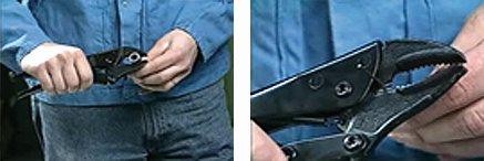 Grip bocas curvas con cortante