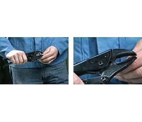 Grip bocas curvas con cortante